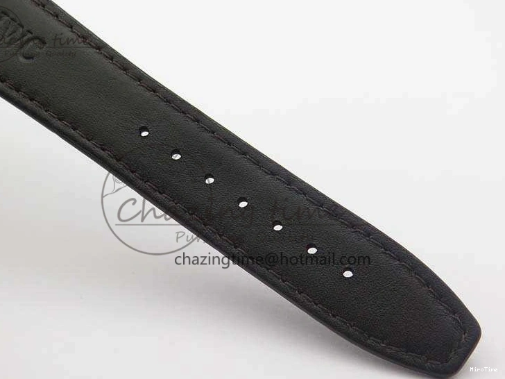 MIROTIME 0318 Effortless Portuguese Fa Jones IW544201 RG GSF 1:1 Best Edition White Dial On Leather Strap 7228